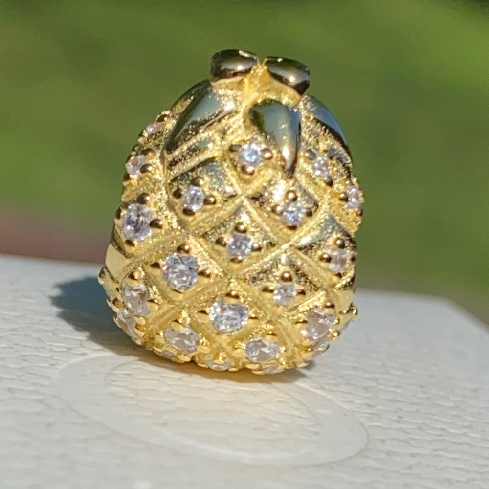 Pandora Shine Sparkling Pineapple Charm 🍍